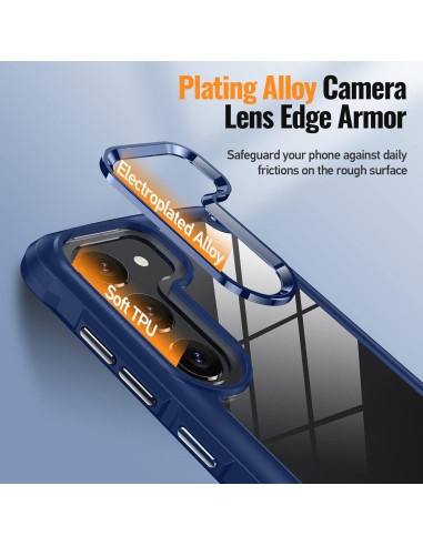 Funda Transparente Oterkin para Samsung Galaxy S23 Plus - Marino