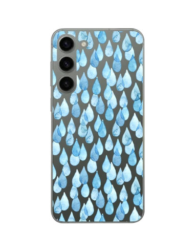 Funda Blingy's para Samsung Galaxy S23 6.1" TPU Transparente Gotas de Lluvia