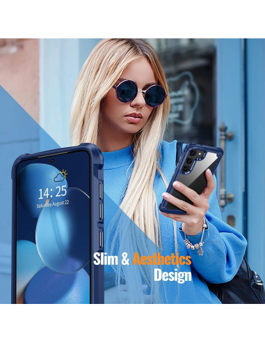 Funda Transparente Oterkin para Samsung Galaxy S23 Plus - Marino