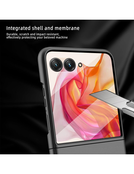 Funda para Motorola Razr Plus 2024 con protector de pantalla Funda para Motorola Razr Plus 2024 con protector de pantalla
