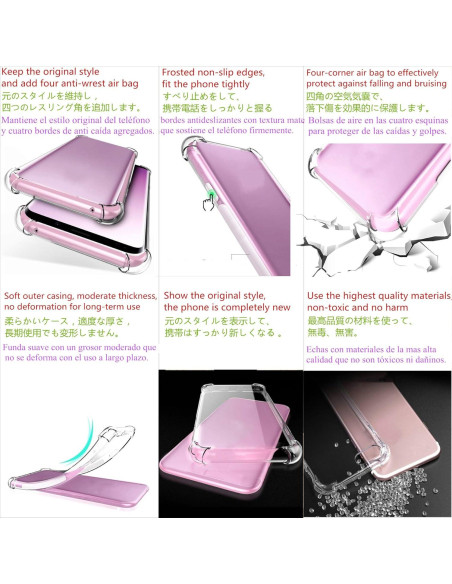 Funda TPU Transparente USTIYA para Nokia C210 4G - Resistente