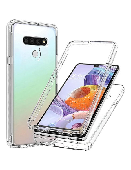 Funda Transparente para LG Stylo 6 - Tothedu, Resistente a Golpes Funda Transparente para LG Stylo 6 - Tothedu, Resistente a Golpes