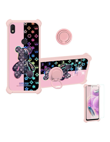 Funda Alcatel Axel con Protector de Pantalla Templado