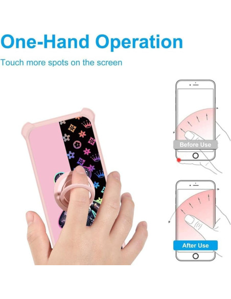 Funda Alcatel Axel con Protector de Pantalla Templado