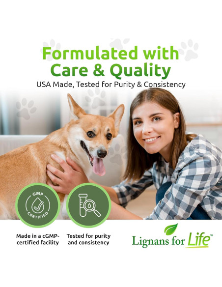 Suplemento de Semilla de Lino Orgánico Lignanos 15mg 90 Cápsulas