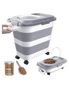 Contenedor de Almacenamiento de Comida para Perros DDMOMMY 12.7 kg