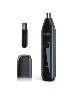 Recortador de Vello Nasal Seesoon IPX7 Recargable USB Azul
