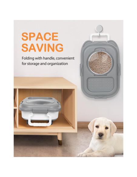 Contenedor de Almacenamiento de Comida para Perros DDMOMMY 12.7 kg