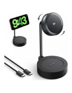 Estación de Carga Inalámbrica Threekey TK-TZH104 15W Qi2