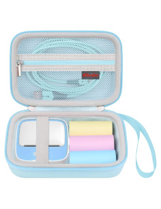 Funda de Transporte Elonbo para Impresora Mini iDPRT Azul