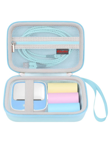 Funda de Transporte Elonbo para Impresora Mini iDPRT Azul