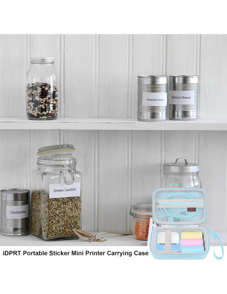 Funda de Transporte Elonbo para Impresora Mini iDPRT Azul