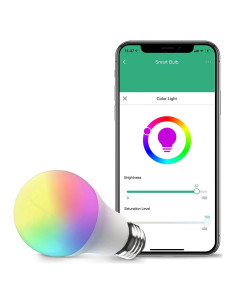 Bombilla Inteligente Wi-Fi Broadlink A19 E26 10W Multicolor