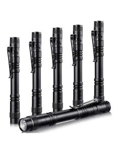 Linterna Lápiz LED Honoson 6 Piezas Compacta Resistente al Agua