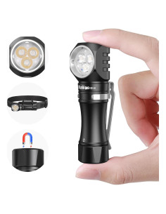 Linterna Frontal Wurkkos HD10 Recargable 1200 Lúmenes IP68