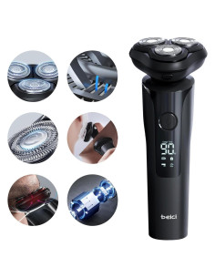 Afeitadora Eléctrica Beici Serie X2 3D Impermeable Carga Tipo-C
