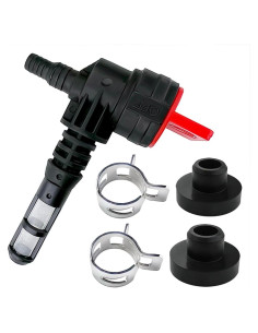 Válvula de Cierre de Gas Darlingao 90 + Abrazaderas y Grommets