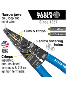 Cortador de Alambre Multiuso Klein Tools 1010 20.32 cm 2
