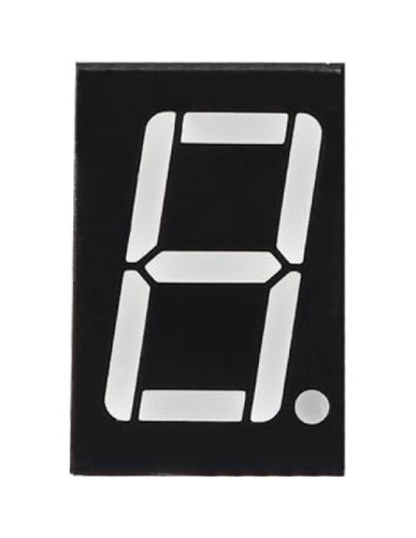 Tubo Digital LED 7 Segmentos 0.56" Ánodo Común Rojo 10 Pines
