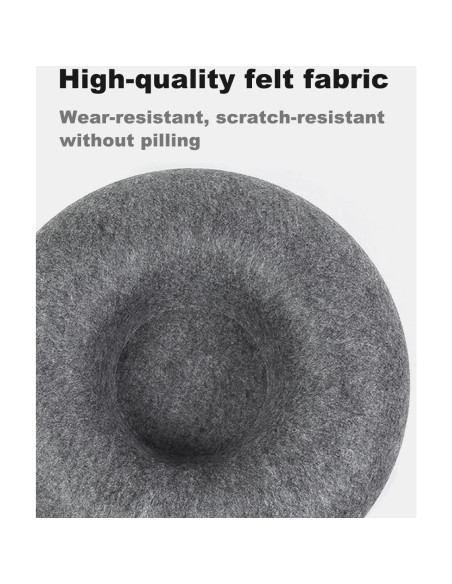 Cama de túnel para gatos PLIISLUP L Gris Oscuro hasta 13.6 kg