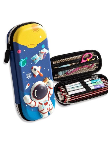 Estuche de lápices 3D EVA Cartoon BAUBLE CROWN Astronauta Estuche de lápices 3D EVA Cartoon BAUBLE CROWN Astronauta