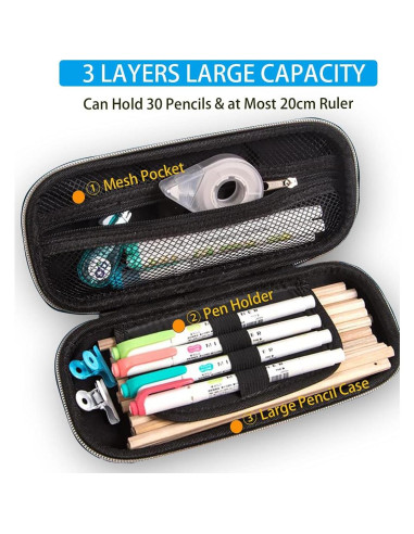 Estuche de lápices 3D EVA Cartoon BAUBLE CROWN Astronauta