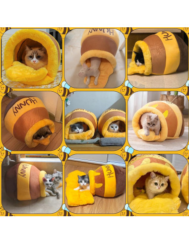 Cueva de Gato Honey Pot Romaneco 42x37x30 cm para Gatos
