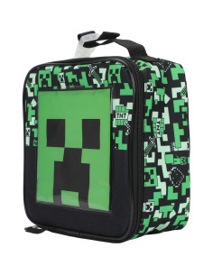 Caja de Almuerzo Aislada Minecraft Bioworld 26x23cm 2
