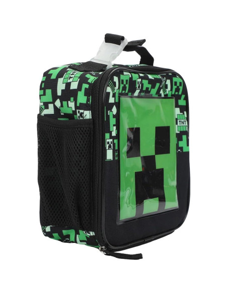 Caja de Almuerzo Aislada Minecraft Bioworld 26x23cm