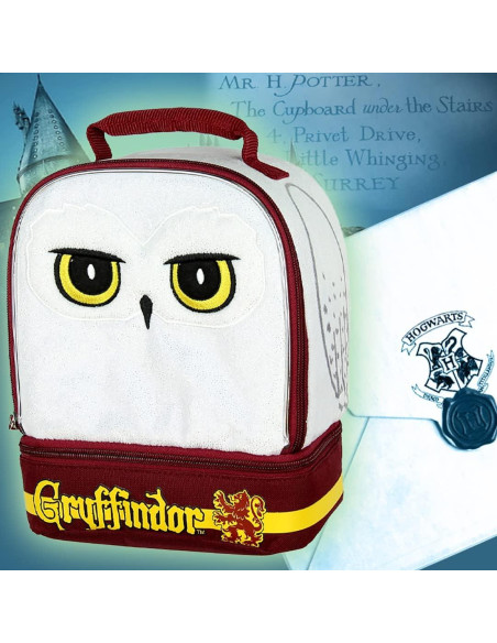Bolsa de Almuerzo Térmica Harry Potter Hedwig Gryffindor