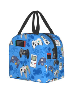 Bolsa Térmica Portátil Hmklpi para Almuerzo 22x20x13cm 2