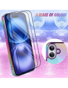 Funda Magnética Bonoma para iPhone 16 - Iridiscente Púrpura 2