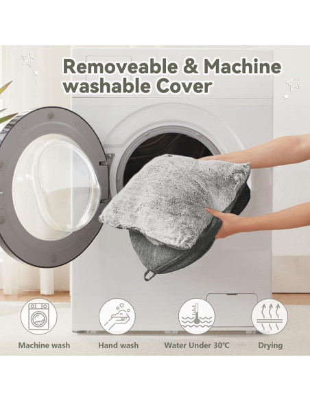 Cueva para Gatos WINDRACING 38cm Gris Plegable y Lavable