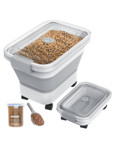 Contenedor de Almacenamiento de Comida para Mascotas DDMOMMY 23L