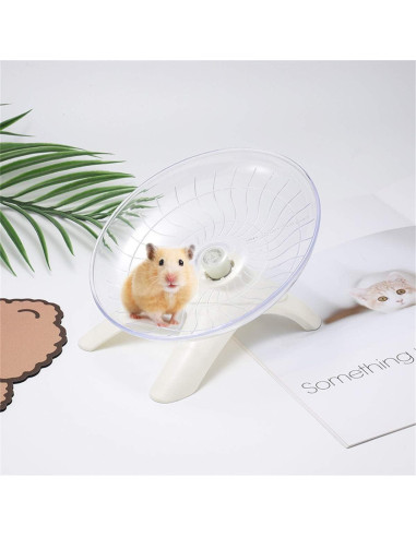 Rueda de Ejercicio Silenciosa ACEDIVA para Hámsters 18x12 cm