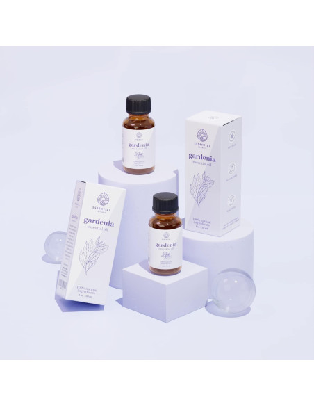 Aceite Esencial Gardenia Delicias Esenciales 29.57 ml - Aromaterapia Aceite Esencial Gardenia Delicias Esenciales 29.57 ml - Aromaterapia
