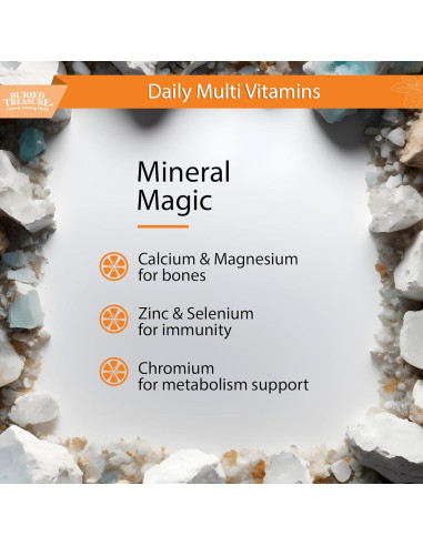 Suplemento Líquido Completo Buried Treasure VM100 907g