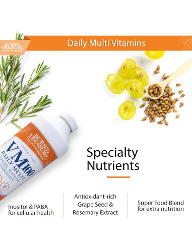 Suplemento Líquido Completo Buried Treasure VM100 907g