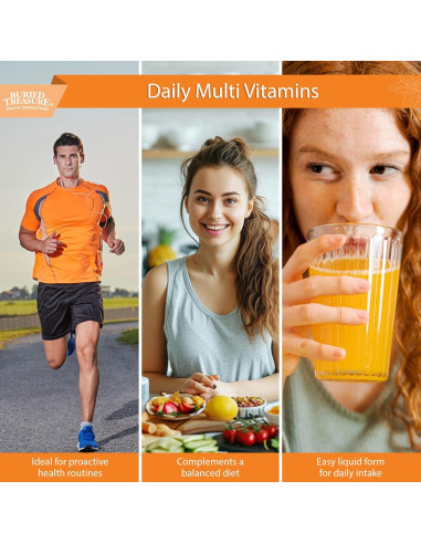 Suplemento Líquido Completo Buried Treasure VM100 907g