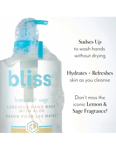 Duo Jabón de Manos y Manteca Corporal Bliss - Limón y Salvia