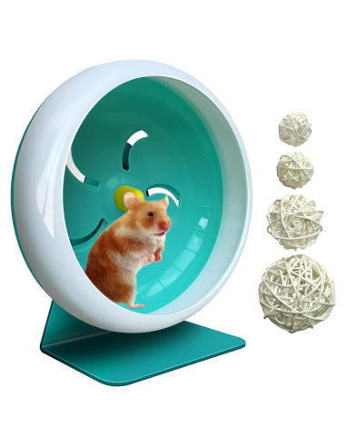 Rueda Silenciosa para Hámster 7" Azul A - Mu Shang8