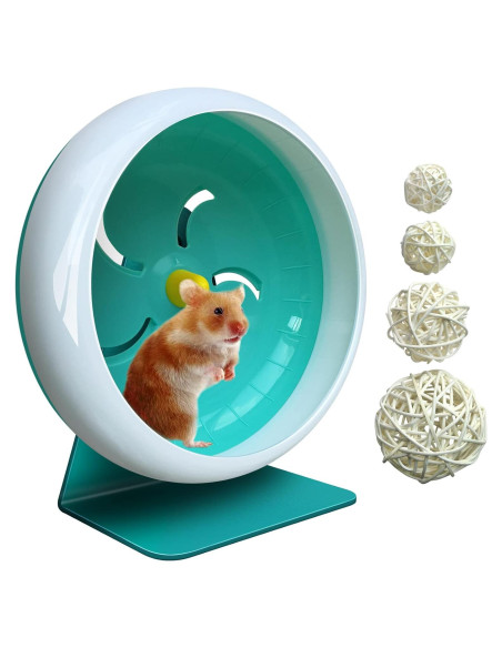 Rueda Silenciosa para Hámster 7" Azul A - Mu Shang8