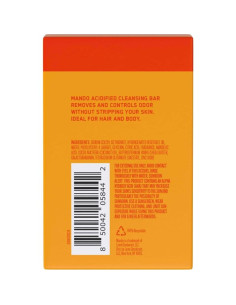 Barra de Limpieza Acidificada Mando 240g - Control Olores 24h Cuero Bourbon 2