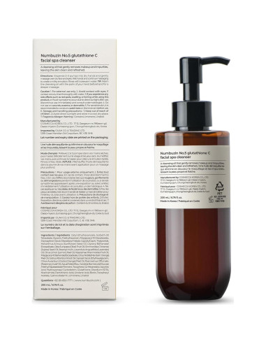Aceite Limpiador Numbuzin No.5 199.8 ml - Glutatión y Vitamina C