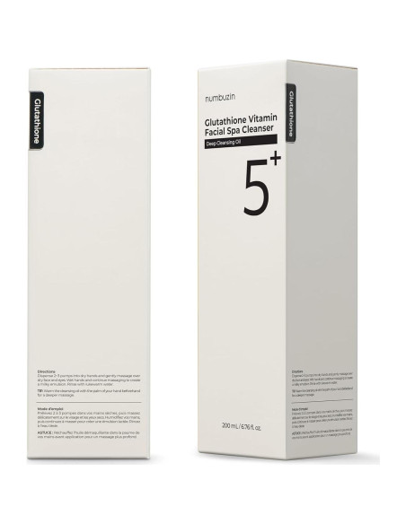 Aceite Limpiador Numbuzin No.5 199.8 ml - Glutatión y Vitamina C