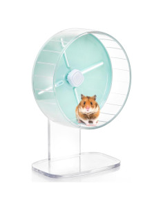 Rueda de Ejercicio para Hámster Foraineam 20 cm Ajustable Silenciosa