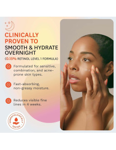 Crema Nocturna de Retinol Fig.1 50ml - Hidratante Facial Antiarrugas 2