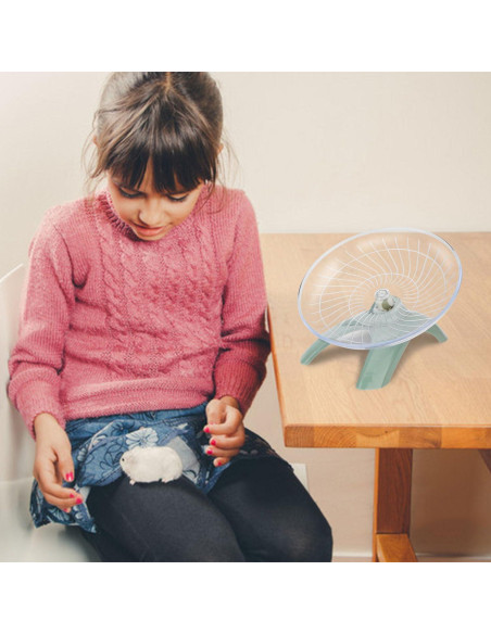 Rueda de Ejercicio Silenciosa para Hámster Reshiho 18 cm