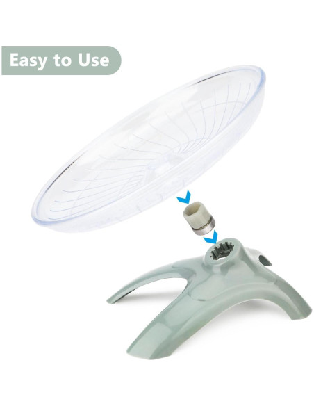 Rueda de Ejercicio Silenciosa para Hámster Reshiho 18 cm