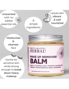Bálsamo Desmaquillante Herbal Ora 113.4 g Sin Fragancia 2